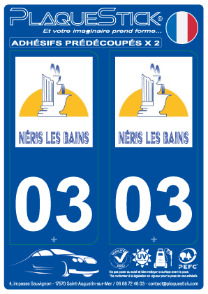 03 -Néris-les-Bains PlaqueStick