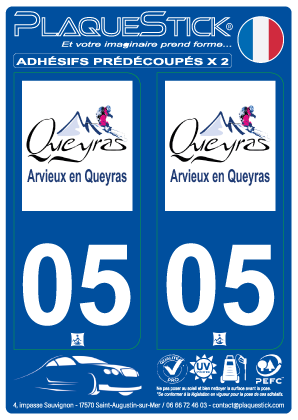 05 -Arvieux-Queyras PlaqueStick