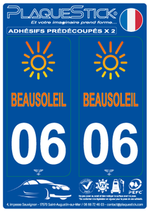 06 -Beausoleil PlaqueStick