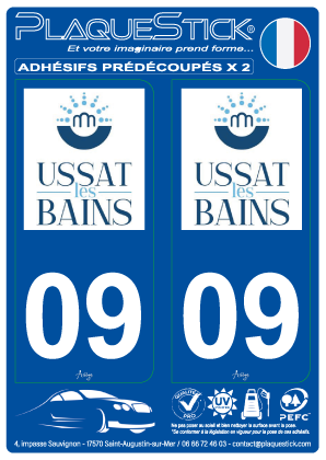 09 -Ussat-les-Bains PlaqueStick