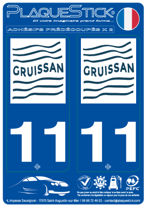 11 -Gruissan PlaqueStick