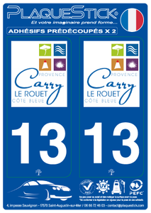 13 -Carry-le-Rouet PlaqueStick