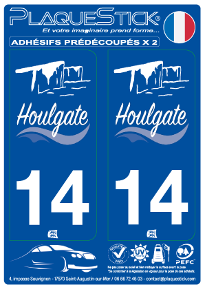 14 -Houlgate PlaqueStick