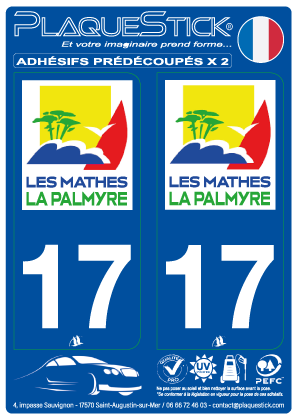 17 -Les Mathes - La Palmyre PlaqueStick