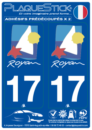 17 -Royan PlaqueStick