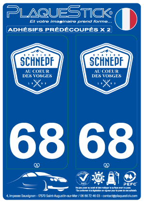 88 -Le Schnepf PlaqueStick