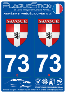 Savouè "Blason" PlaqueStick