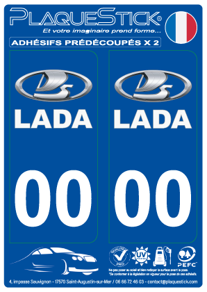 Lada PlaqueStick