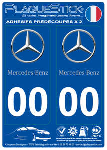 Mercedes-Benz PlaqueStick