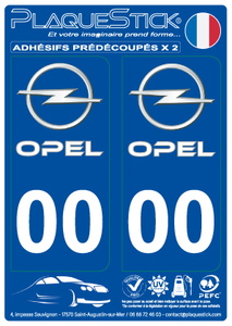 Opel PlaqueStick