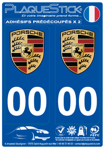 Porsche PlaqueStick