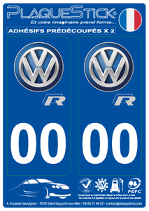 Volkswagen "RS" PlaqueStick